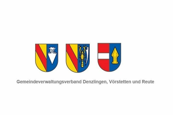 Wappen der Gemeinden des Gemeindeverwaltungsverband Denzlingen, V&ouml;rstetten und Reute
